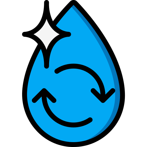 recycle water icon